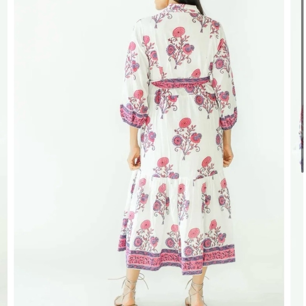 NWOT Victoria Dunn Folly Maxi Camelia - Picture 2 of 11